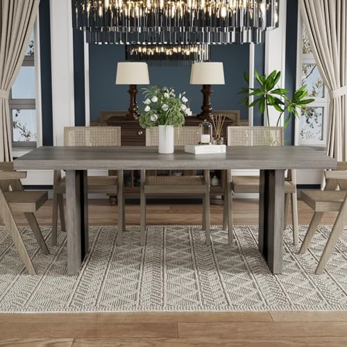 71" Rectangular Rustic Dining Table W19847