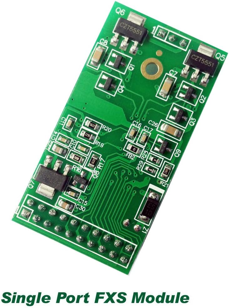 4 Port Analog PCI Card with 1 FXS + 3 FXO Ports S2362