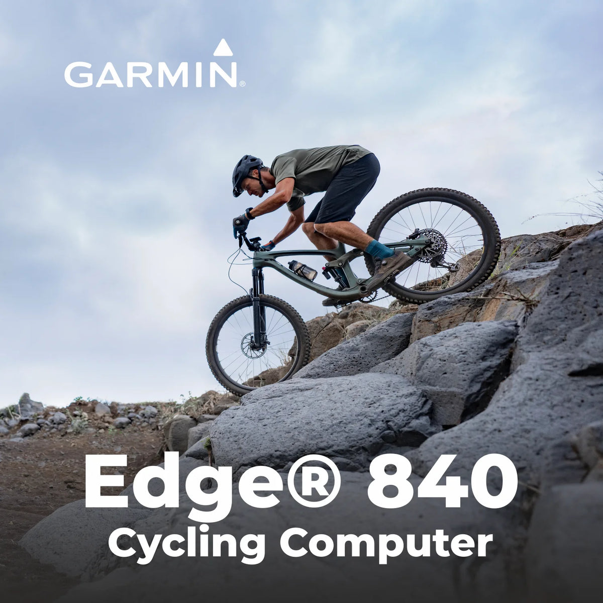 Edge 840 Bundle Cycling Computer with Speed Sensor 2, Cadence Sensor 2, HRM-Dual monitor, Touchscreen, Button Controls, Advanced Navigation F819