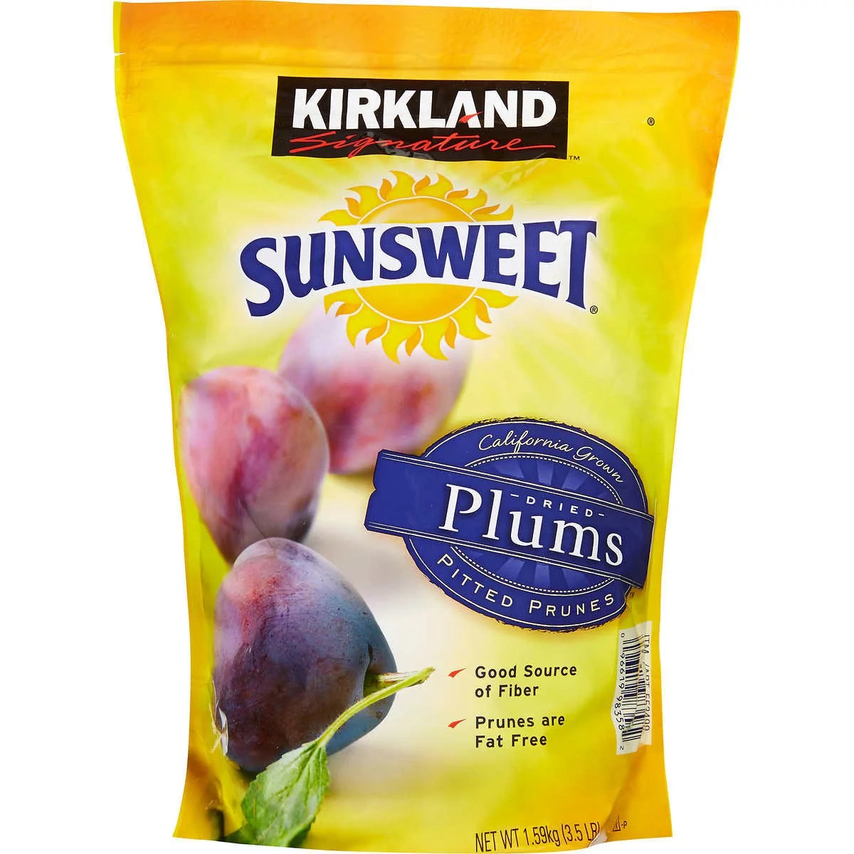 Dried Plums Pitted Prunes, 3.5 Pounds Pack of 2 K661541