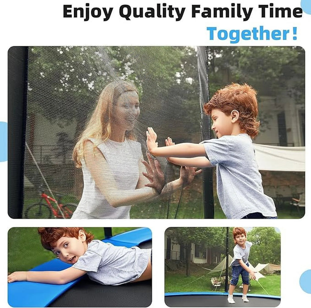 10 ft Trampoline with Safety Enclosure Net K39731
