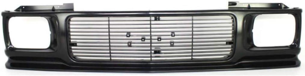 Textured Black Plastic Grille Assembly F876