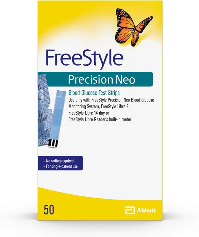 Blood Glucose Test Strips, 50 Strips C102281
