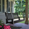 2-Seat Hanging Wooden Porch Swing O99124