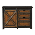 Four Drawer One Sliding Door Media Cabinet F2345