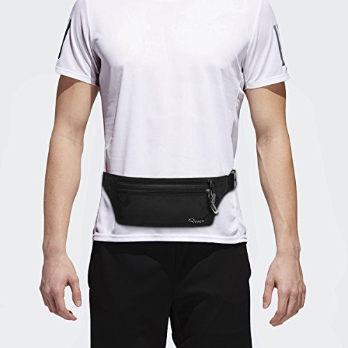 Slim RFID Blocking Hidden Wallet Travel Pouch with Adjustable Strap D6450