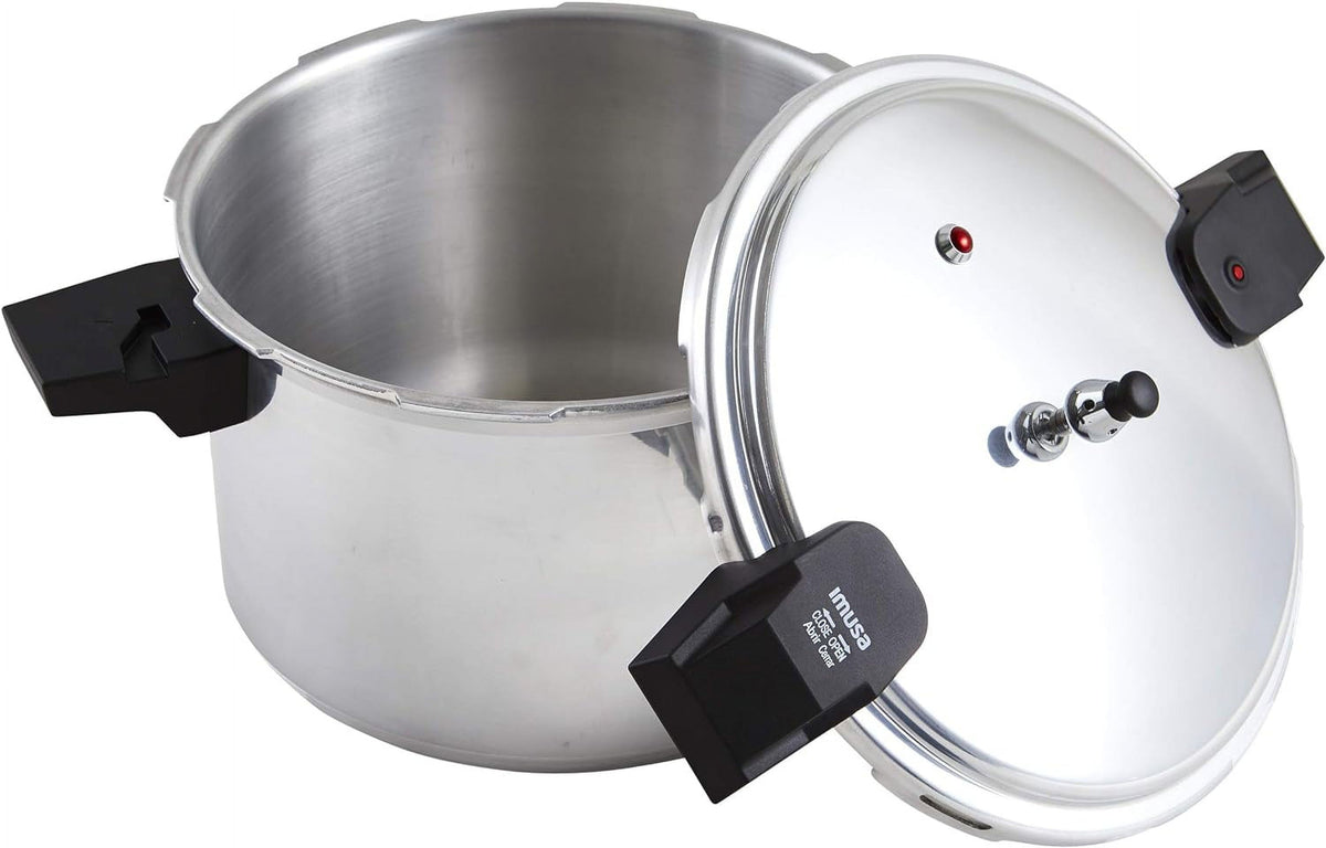 16Qt Jumbo Stovetop Pressure Cooker With Regulator And Side Handles Z42030