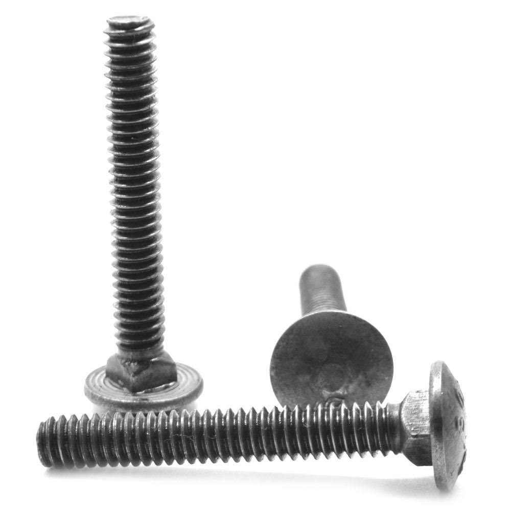 5/16x22-18 x 4x22 Coarse Thread Grade A Carriage Bolt Low Carbon Steel A205614