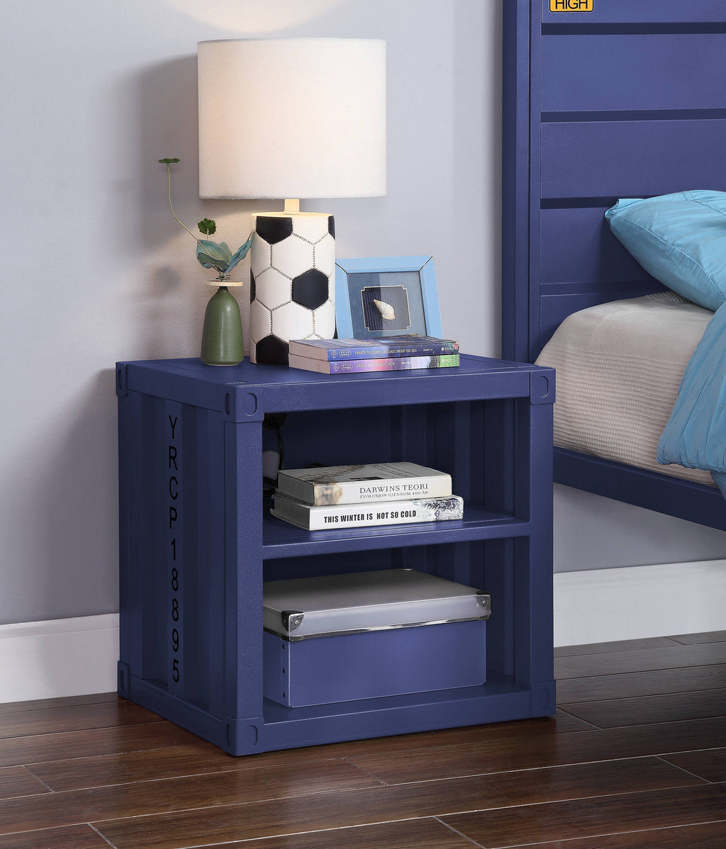 Blue Nightstand V705014
