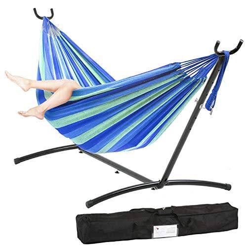 Portable Steel Hammock Stand with Carrying Bag W245606