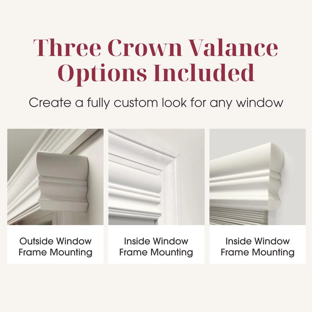 White Cordless Faux Wood Blind 31 1/2"W x 60"H X268016