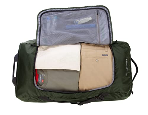 Dark Loden Ripstop Polyester Rolling Duffel Bag 78L D76733