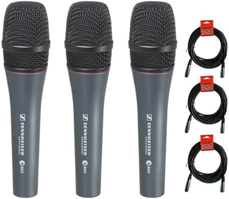 Super-Cardioid Handheld Condenser Microphone with XLR-XLR Cable L862