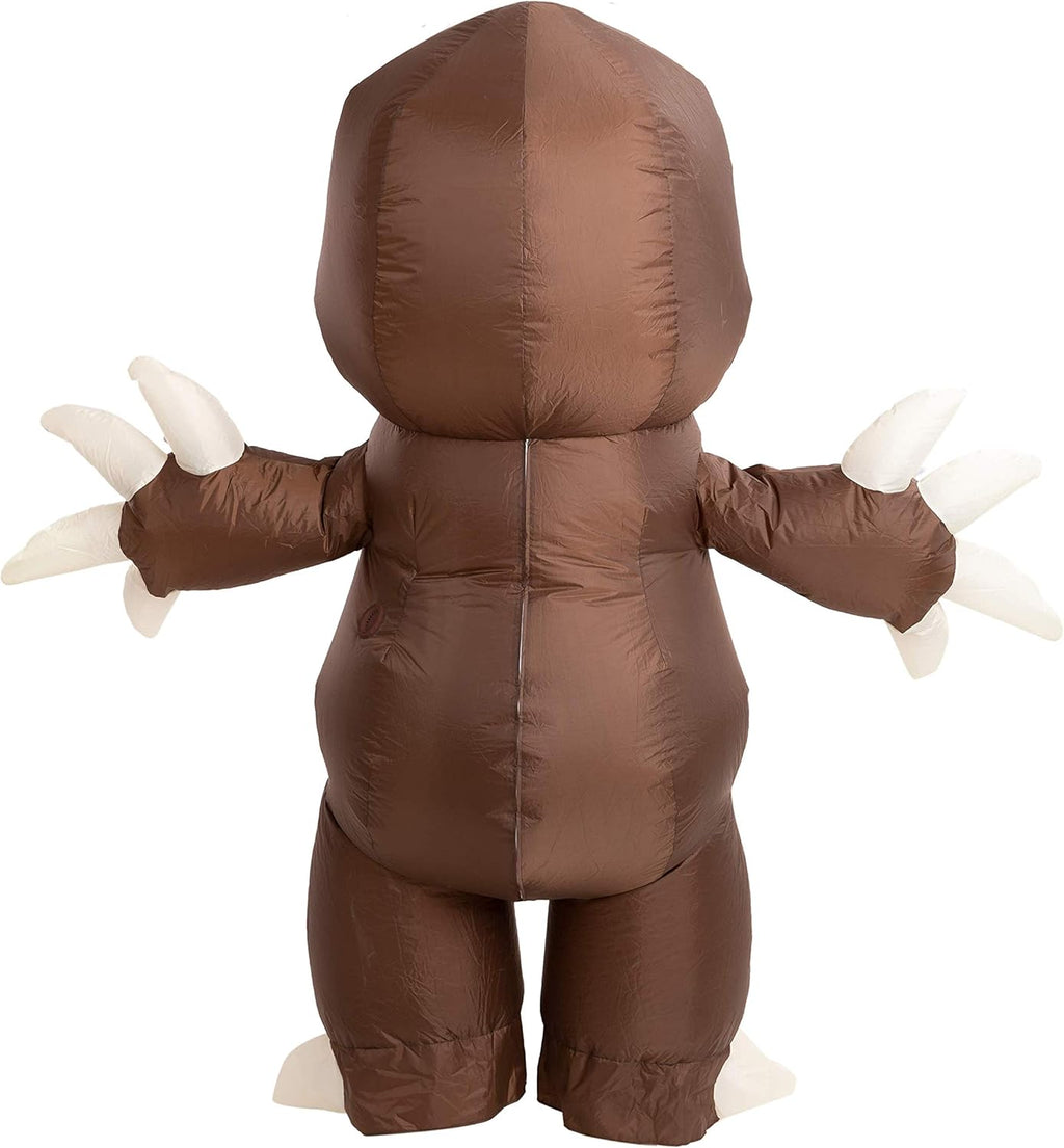 Inflatable Halloween Costume Full Body Sloth Brown A502