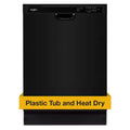 Black 24 in. Built-In Tall Tub Dishwasher C6609
