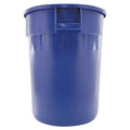 32 gal Blue Rubbermaid Brute Trash Can W5738