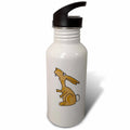 Brown Bunny Rabbit Sports Water Bottle L441356