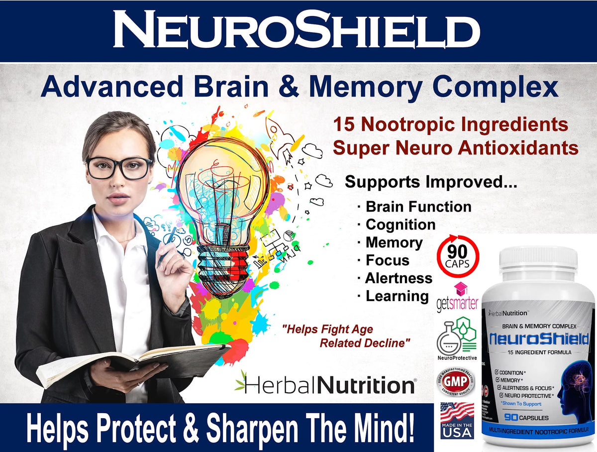 Bacopa Huperzine-A Brain Booster Supplement A9580