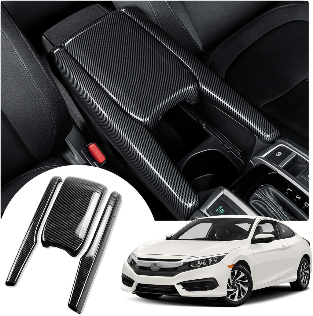 Carbon Fiber Car Armrest Cover Pack of 2 Q95228