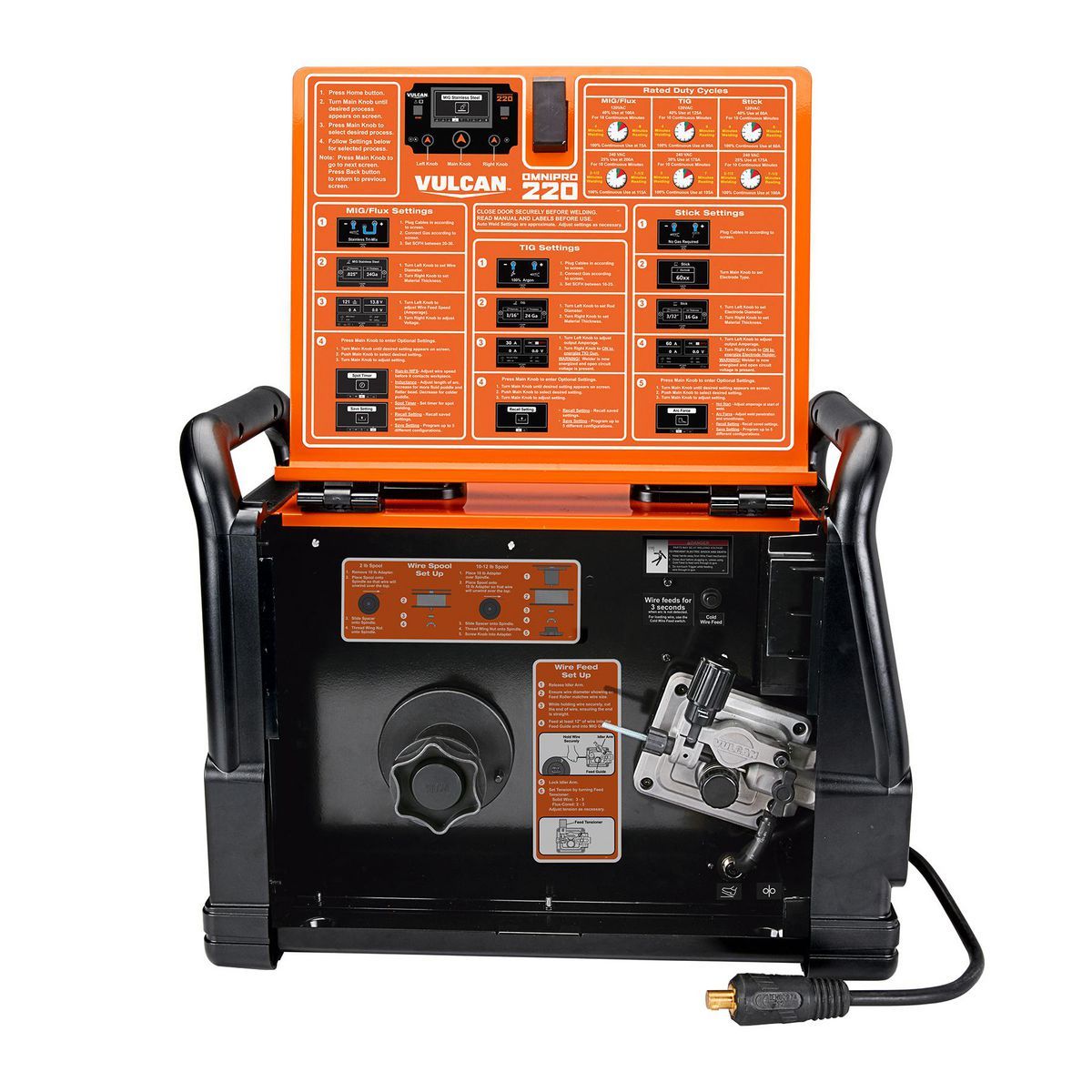 Industrial Multiprocess Welder with 120/240V Input B679051