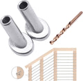 40 PCS 30 Degree Angle Cable Railing Corner Protector Sleeve for 5/32, 3/16 Wire Rope, T316 Stainless Steel K3905