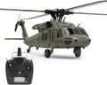 2.4G 6CH Brushless Direct Drive Remote Control Military Helicopter Q654