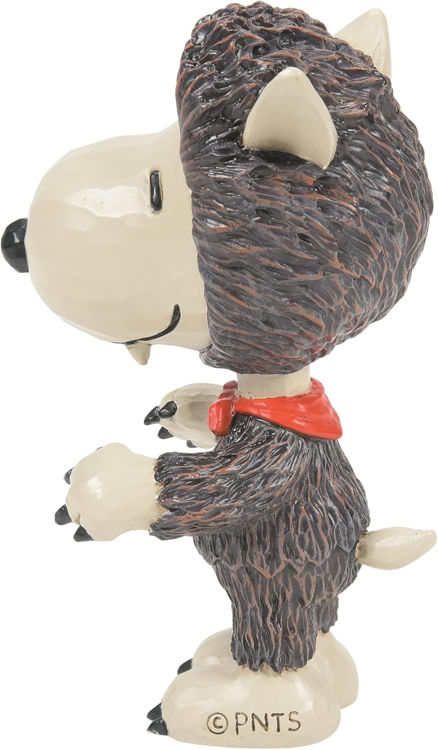 Stone Resin Snoopy Mini Figurine, 3.54 Inch L651