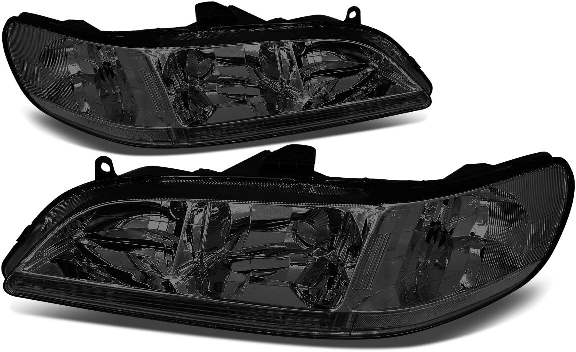 Black Housing Headlights Assembly for Honda Accord CG 98-02 Q4204