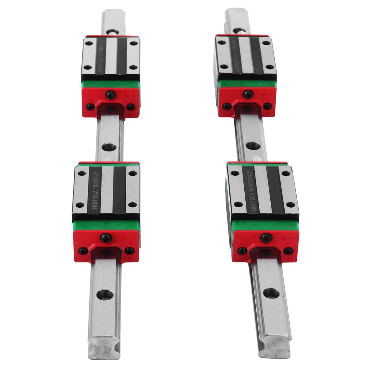 15-300mm Linear Rail with 4X Square Type Carriage Bearing Block M62954