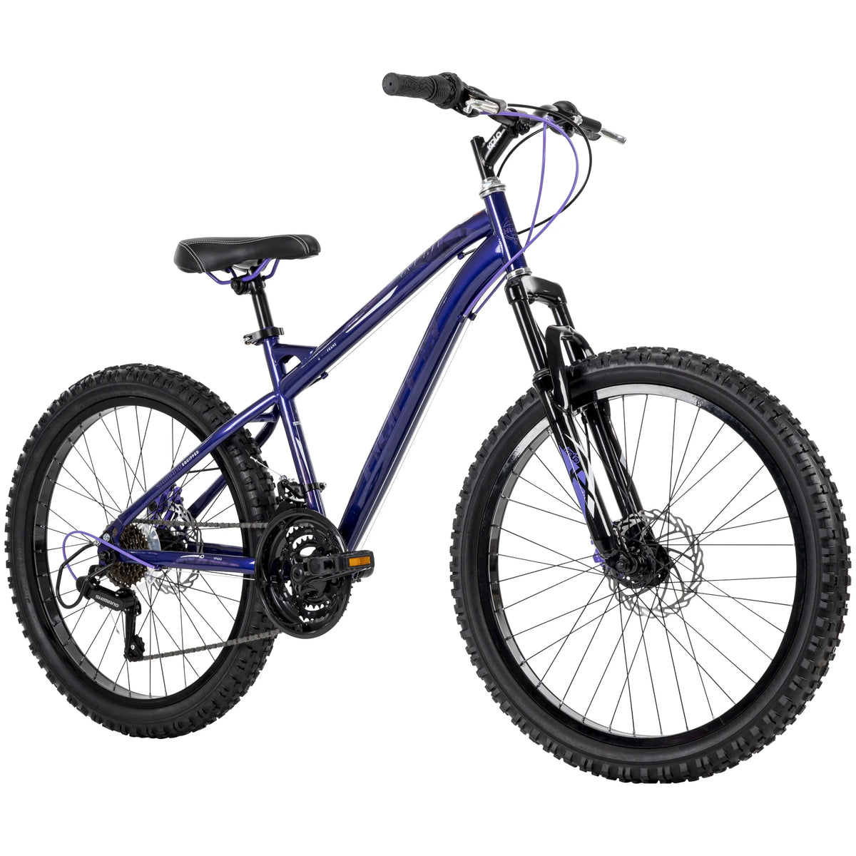24-inch 18-speed Purple Mountain Bike F761