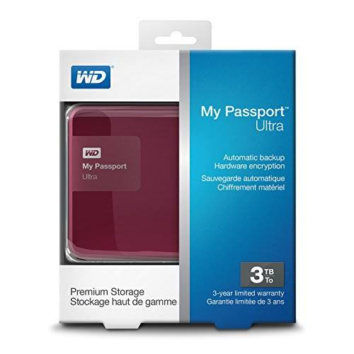 3TB USB 3.0 Portable External Hard Drive N46833