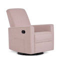 Rose Polyester Glider Recliner N6280