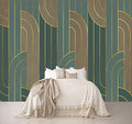 Forest Stream Wall Mural Wallpaper Large Nature Scenery Mural M51986