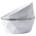 Set Of 2 Ceramic Salad Serving Bowls S754