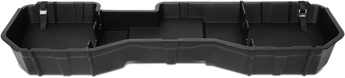 Black Under Seat Storage Box Tool Organizer Tray D32896