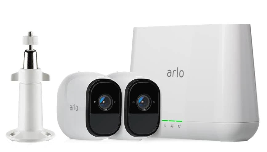 2 Rechargeable Wire-Free HD Security Camera System with Siren J3933