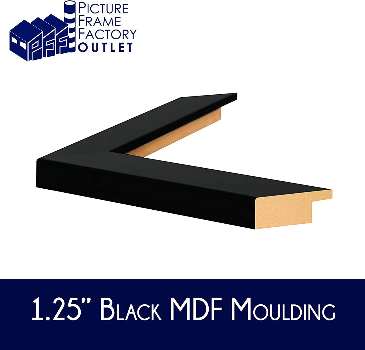 13.5x40 Black Picture Frame W132364