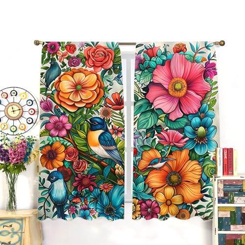 Blackout Curtains 2 Panels 45" L x 21" W U49602