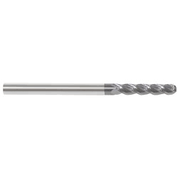 3/4x22 x 2-1/4x22 x 5x22 Ball End Mills 4 Flute Solid Carbide K4428