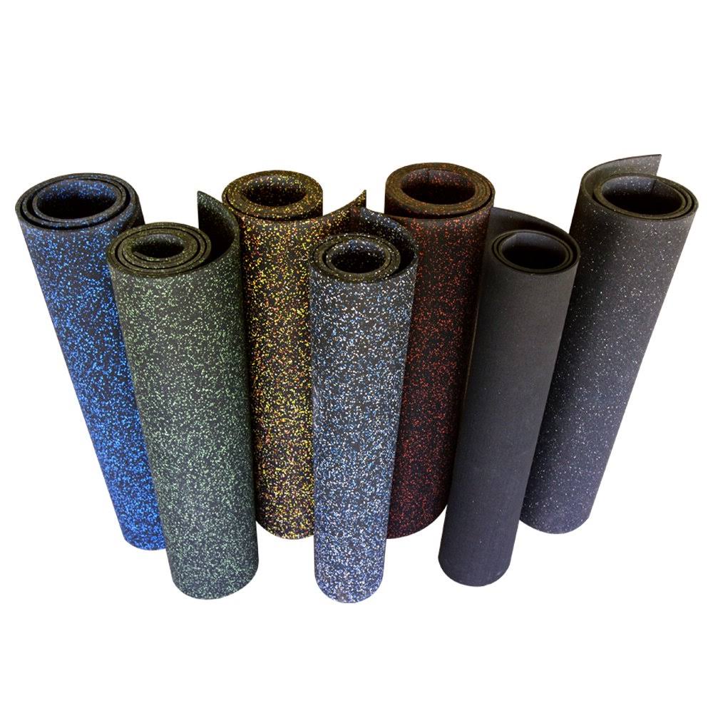 Recycled Rubber Flooring Rolls 90 x 48 x 0.19 in. R859