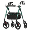 Green Rollator Walker with 10" Wheels L280216