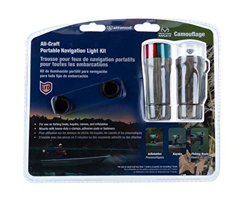 Water-Resistant Portable Clamp-On LED Light Kit R823274