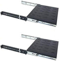 250mm 1U Heavy Duty Steel Sliding Shelf 2 Pack W6611