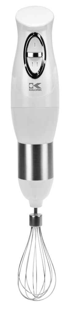 White Combi Mixer with Mixing Cup, Chopper & Whisk P34807
