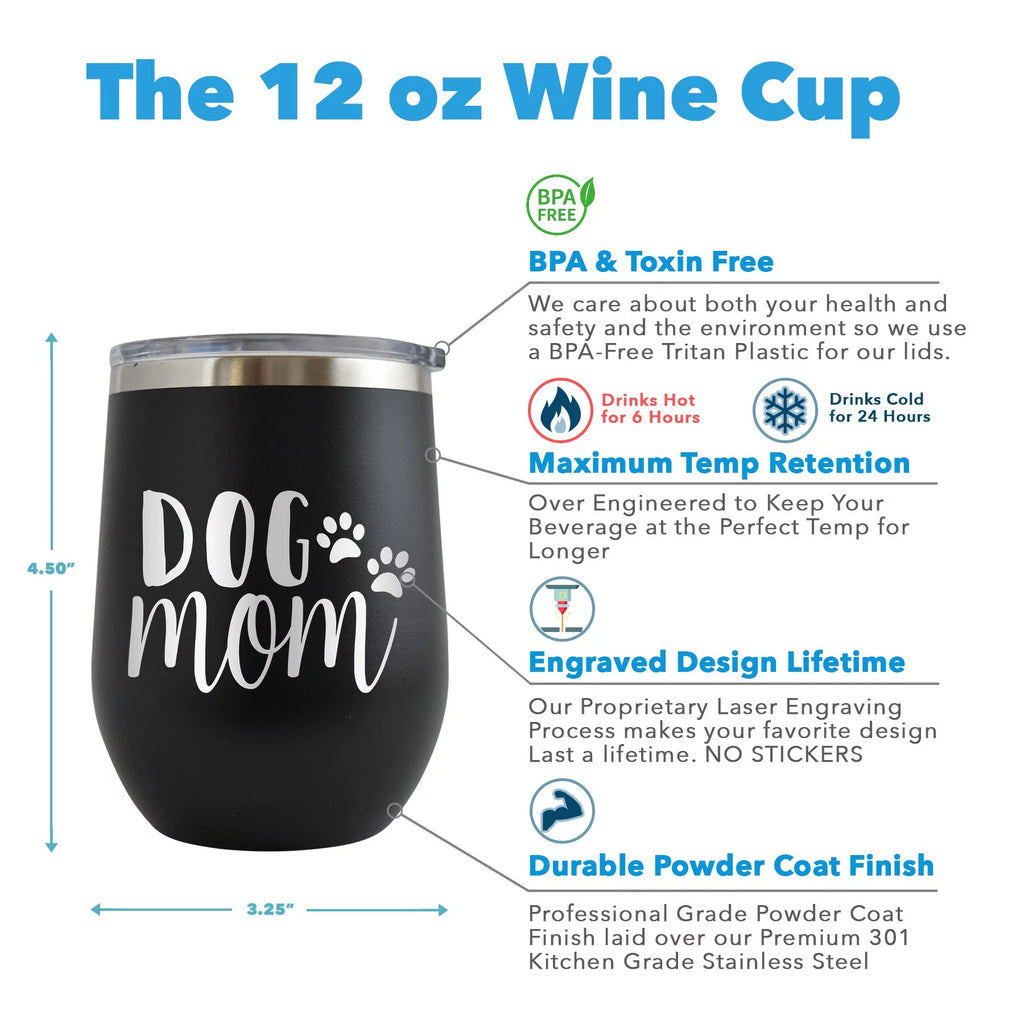 Engraved 12 oz Red Wine Cup G15279