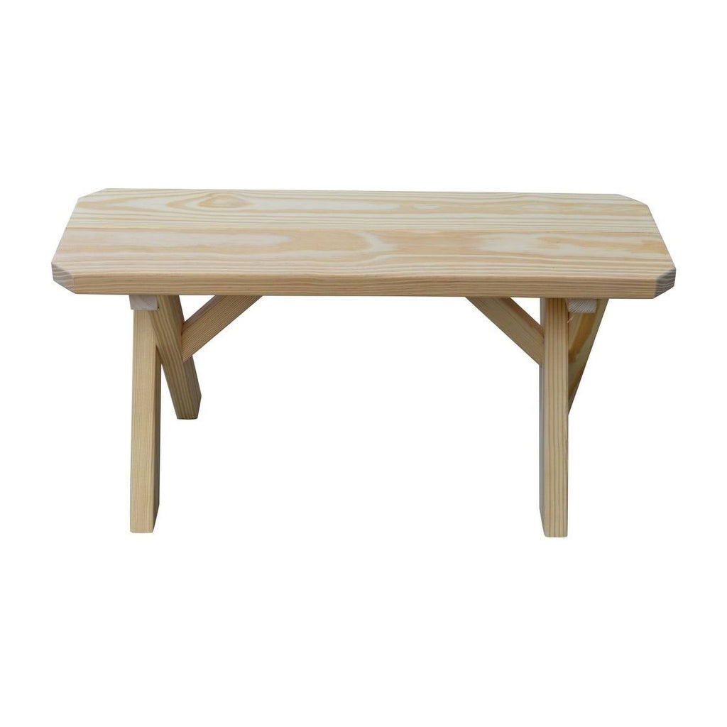 Caribbean Blue Crossleg Bench H445706