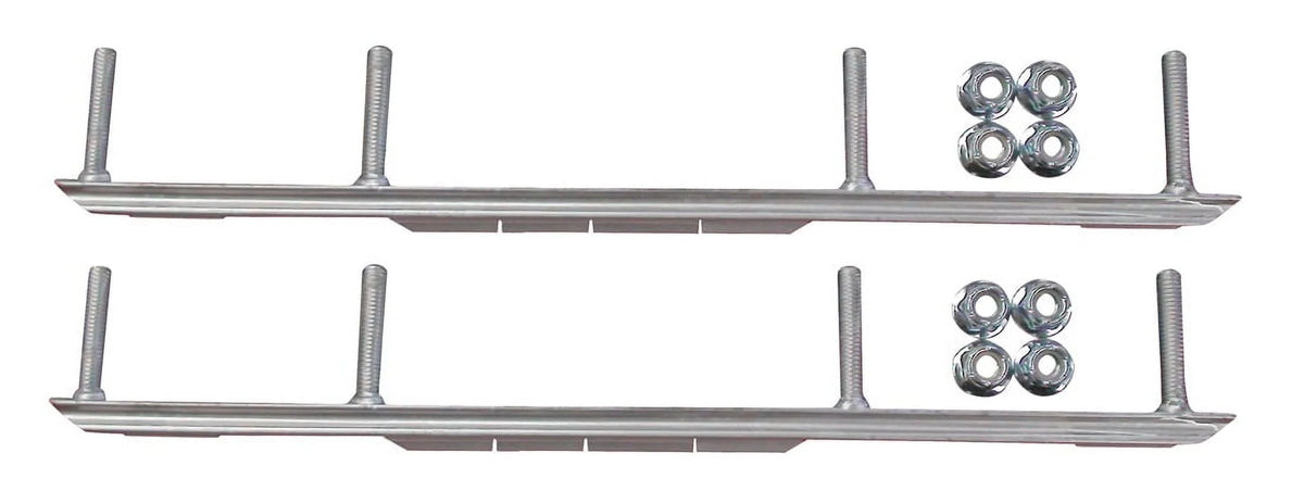 Yellow XPT Snowmobile Skis Complete Kit D173537