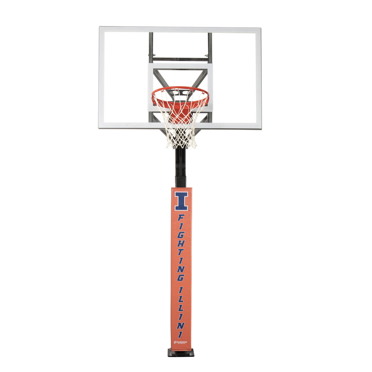 Orange NCAA Basketball Pole Pad S1676