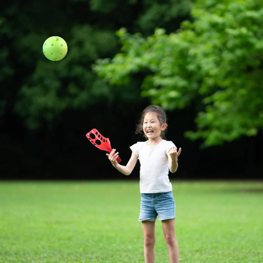 Scoop Ball Game Set with Scoops and Balls Outdoor Throwing and Catching Game P837983