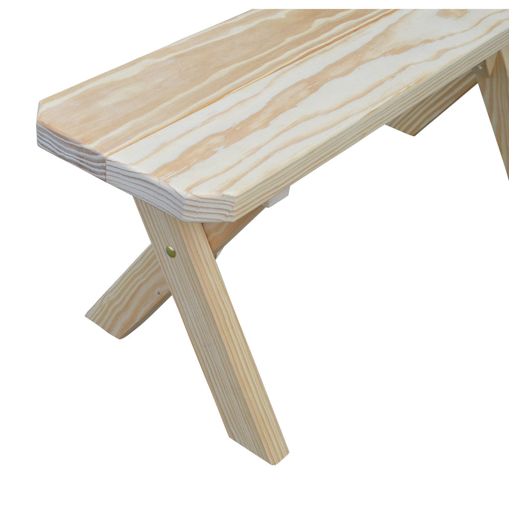 Caribbean Blue Crossleg Bench H445706